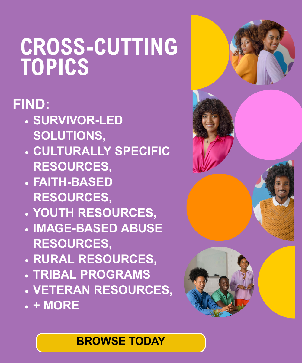 2 smiling women standing back to back.  1 smiling woman in a pink shirt.  1 smiling man in a gold vest and 3 smiling people sitting together.