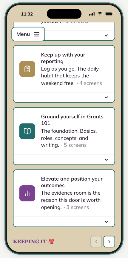 Grants Management BFF - Home 3