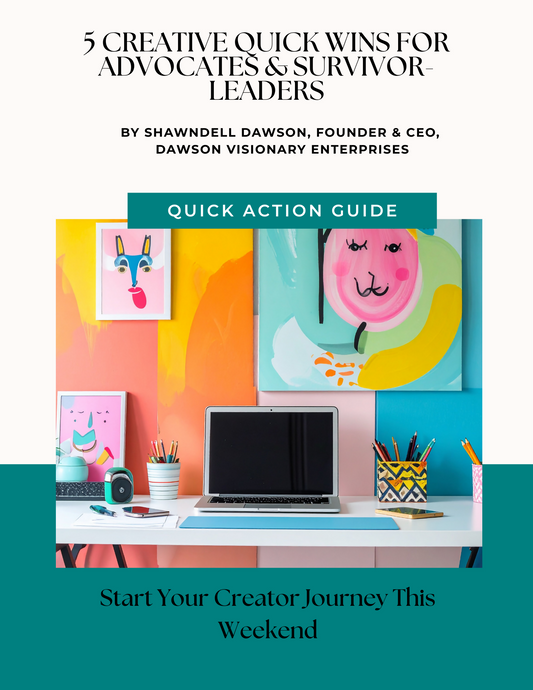 5 Creative Quick Wins DVE Google Docs Cover Page